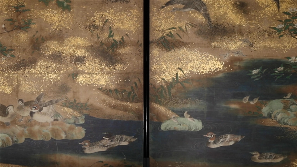 複製/唐寅/花鳥図/工芸品/布袋屋掛軸HC-235 複製/唐寅/花鳥図/工芸品/布袋屋掛軸HC-235 - メルカリ