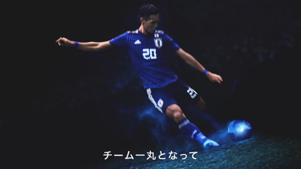 みずほfg みずほ サッカー日本代表応援サイト Tvcm グラフィック