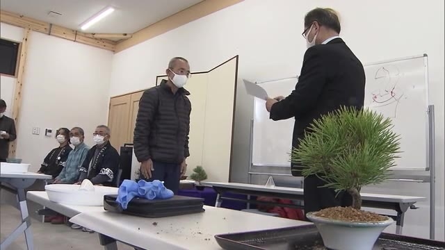 盆栽の いろは 学ぶ 盆栽教室で最後の講義 香川 高松市 Ohk 岡山放送