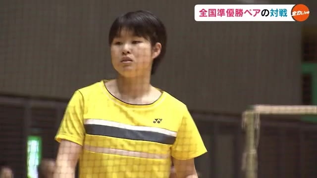 全国高校選抜女子ダブルス準優勝ペアがシングルスで頂上決戦 岡山県高校バドミントン春季大会 岡山 Ohk 岡山放送