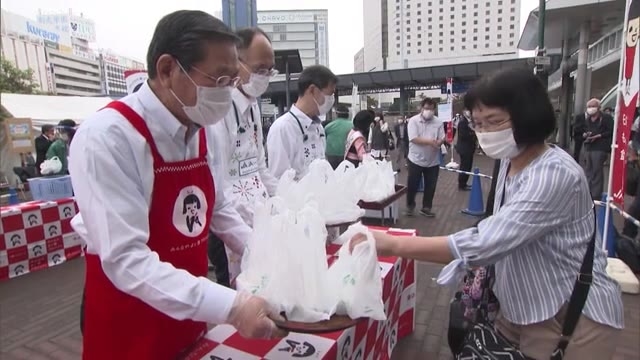 １０月第３土曜日は おかやま米の新米記念日 新米パックごはん配布で消費者にｐｒ 岡山 岡山市 Ohk 岡山放送