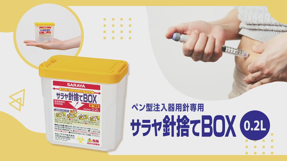 サラヤ針捨てＢＯＸ｜製品情報｜サラヤ株式会社の医療従事者向けサイト