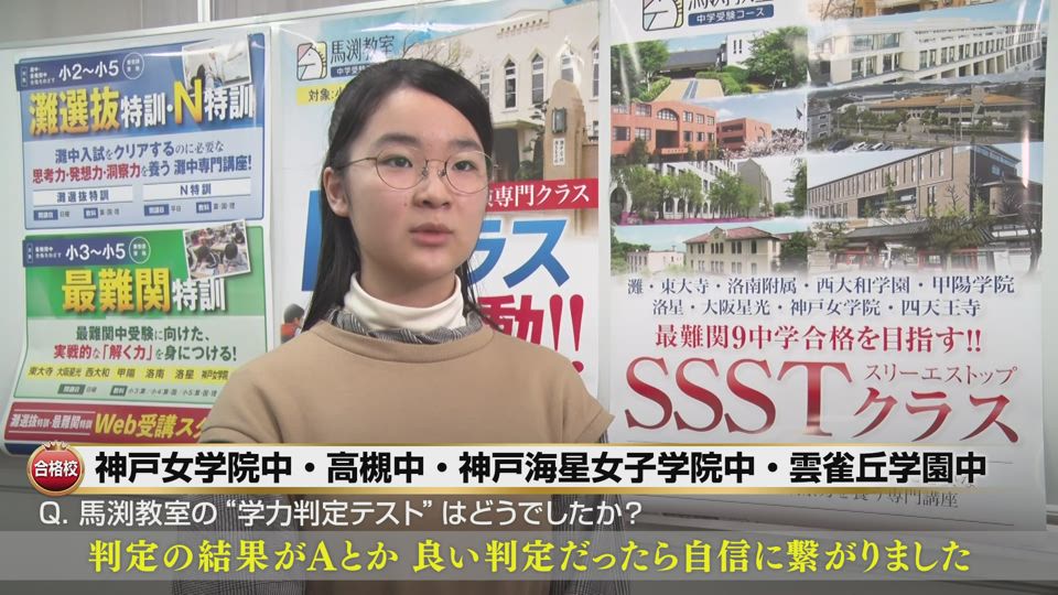 学力判定テスト｜馬渕教室 中学受験コース