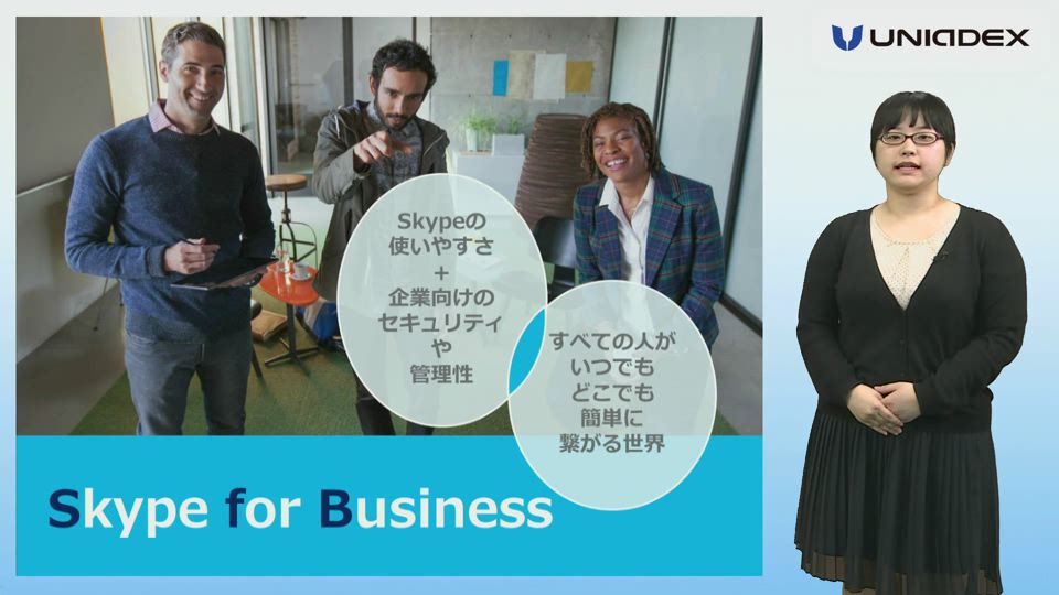 Microsoft Skype For Business Uniadex ユニアデックス株式会社