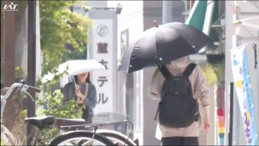 季節外れの暑さ続く　岩泉で３２．１℃など各地で真夏並みに【岩手】