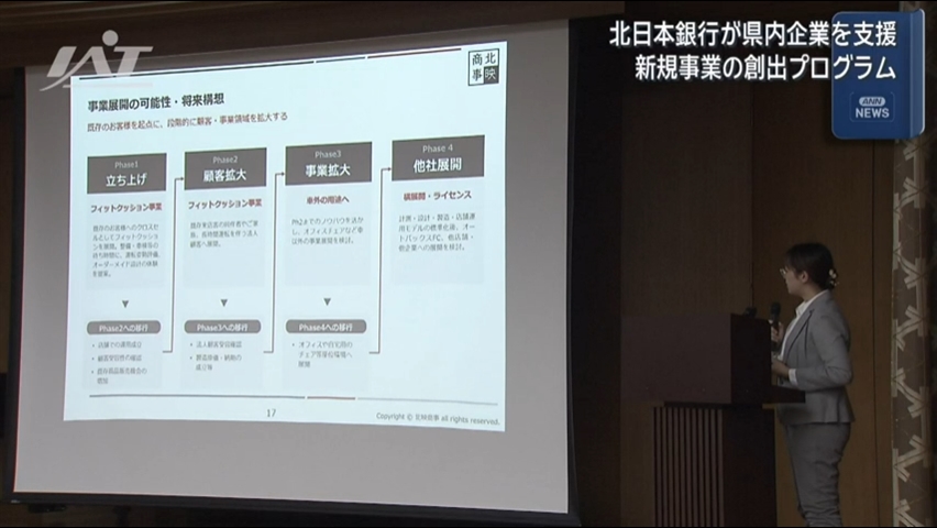 県内企業の新規事業　テーマ発表【岩手・盛岡市】