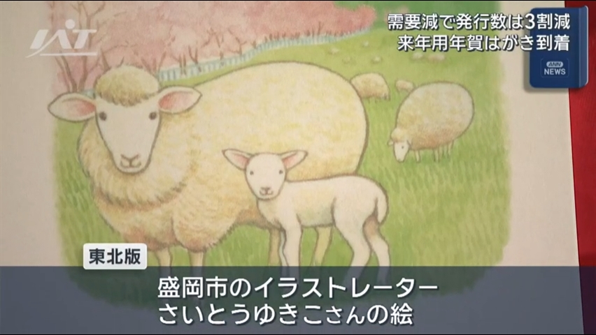 来年用の年賀はがき
