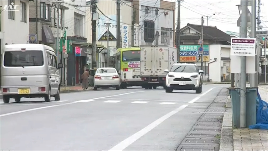 横断歩道で車にはねられる７９歳女性死亡【岩手・大船渡市】