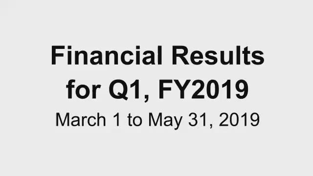 AEON MALL Co., Ltd. Financial Results for FY2019 Q1 (March 1, 2019 - May 31, 2019)