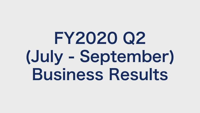 Z Holdings Corporation FY2020 Q2 (July - September)Business Results