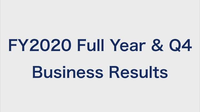 Z Holdings Corporation FY2020 Full Year & Q4 Business Results