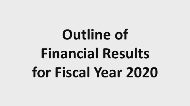 JGC HOLDINGS CORPORATION Online Financial Results Briefing for Fiscal Year 2020