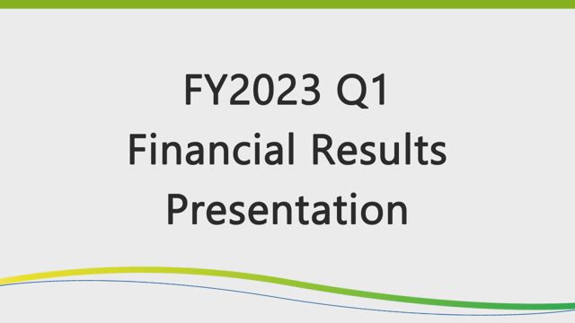 DAIICHI SANKYO COMPANY, LIMITED FY2023 Q1 Financial Results Presentation