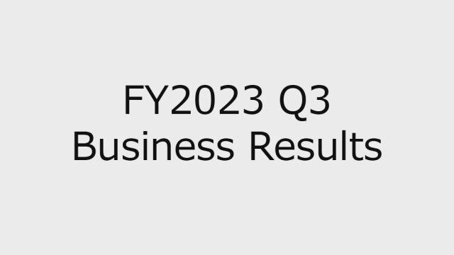 LY Corporation FY2023 Q3 Business Results