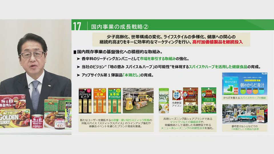 エスビー食品株式会社 2025年3月期決算説明会