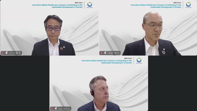 第一三共株式会社 2025年度 第3四半期 決算説明会 通訳音声は、説明会時の同時通訳音声を使用しています。 通訳音声は後日取り直しいたします。