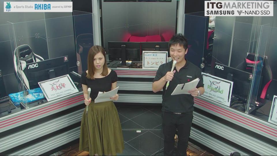 Esports Studio Akiba Powered By Sofmap Live配信ページ