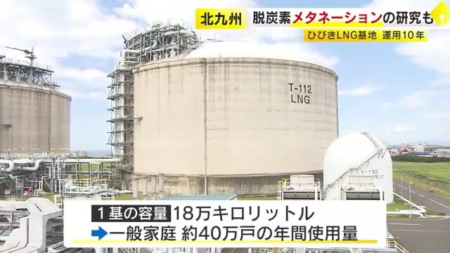 西部ガス「ひびきLNG基地」運用10年　脱炭素メタネーションの研究も　北九州市