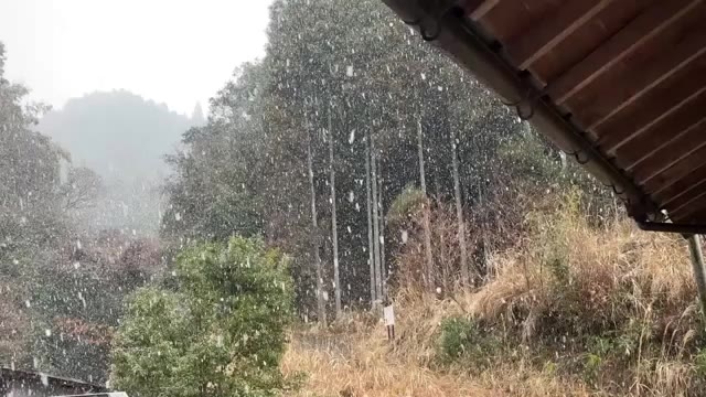 春のお彼岸なのに…福岡で大雪のおそれ　19日朝までの24時間で山地10センチ・平地2センチの予想　海上では暴風に警戒　激しい突風やひょうも