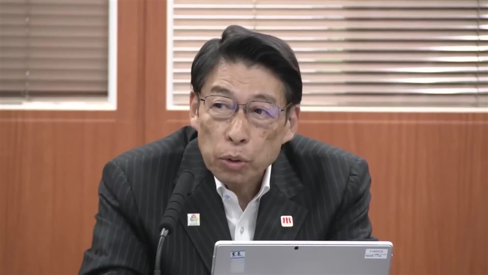 ドローンで被災状況を把握へ　大雨時期を控え県庁の関係部署が情報共有　服部知事が防災アプリ活用の呼びかけを指示　福岡