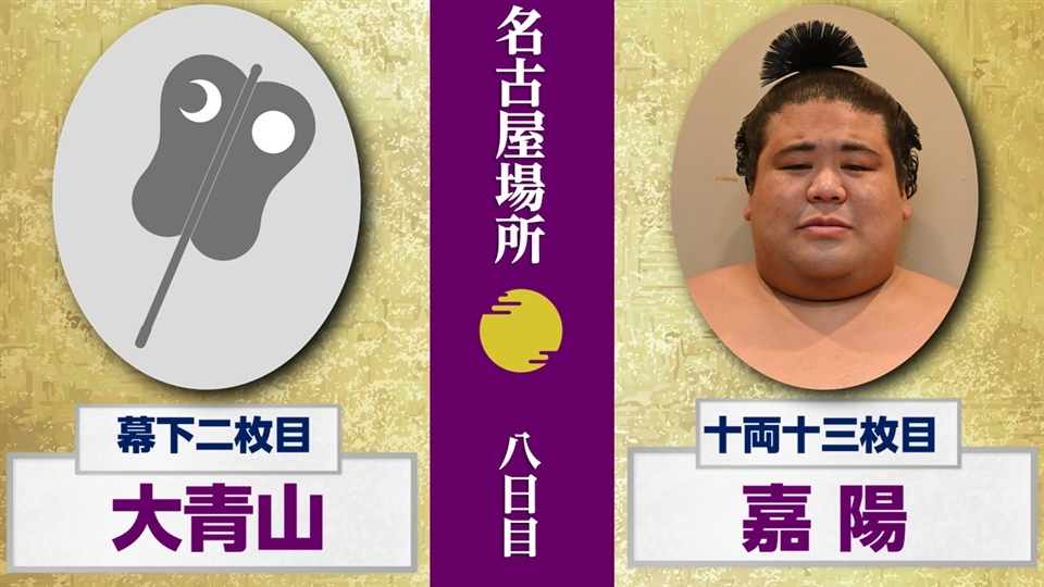 大相撲 名古屋場所 7月21日(日) 八日目 十両 前半 - 大相撲中継